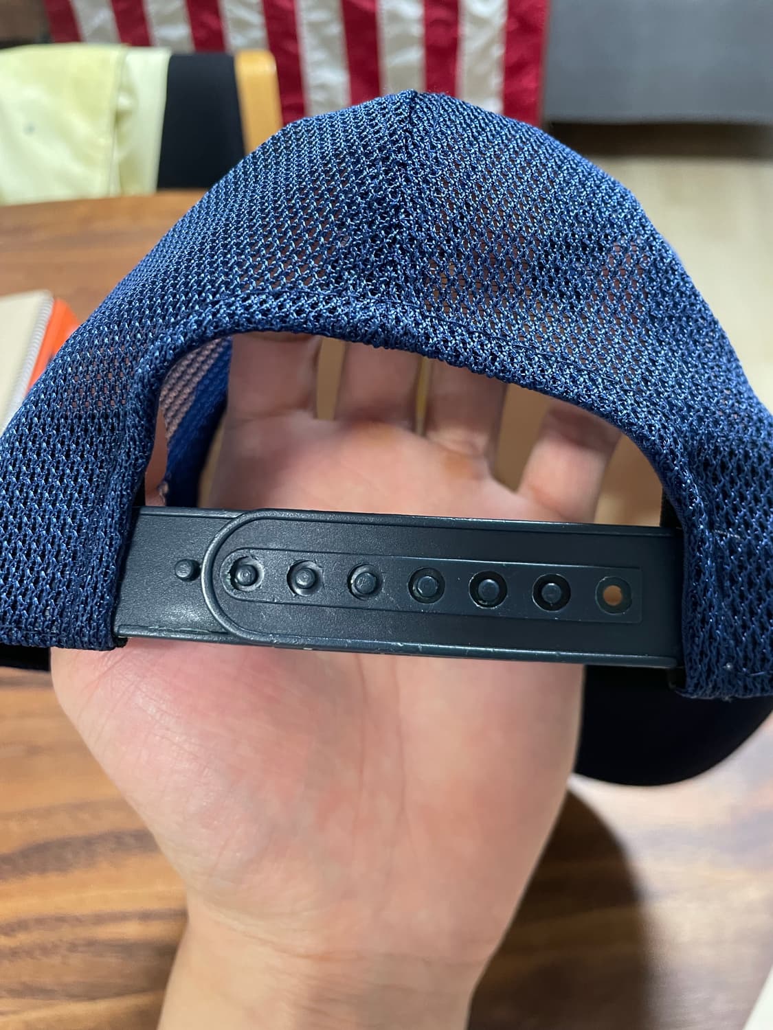 베이프 네이비 사루 매쉬 볼캡 00s 상품이미지4