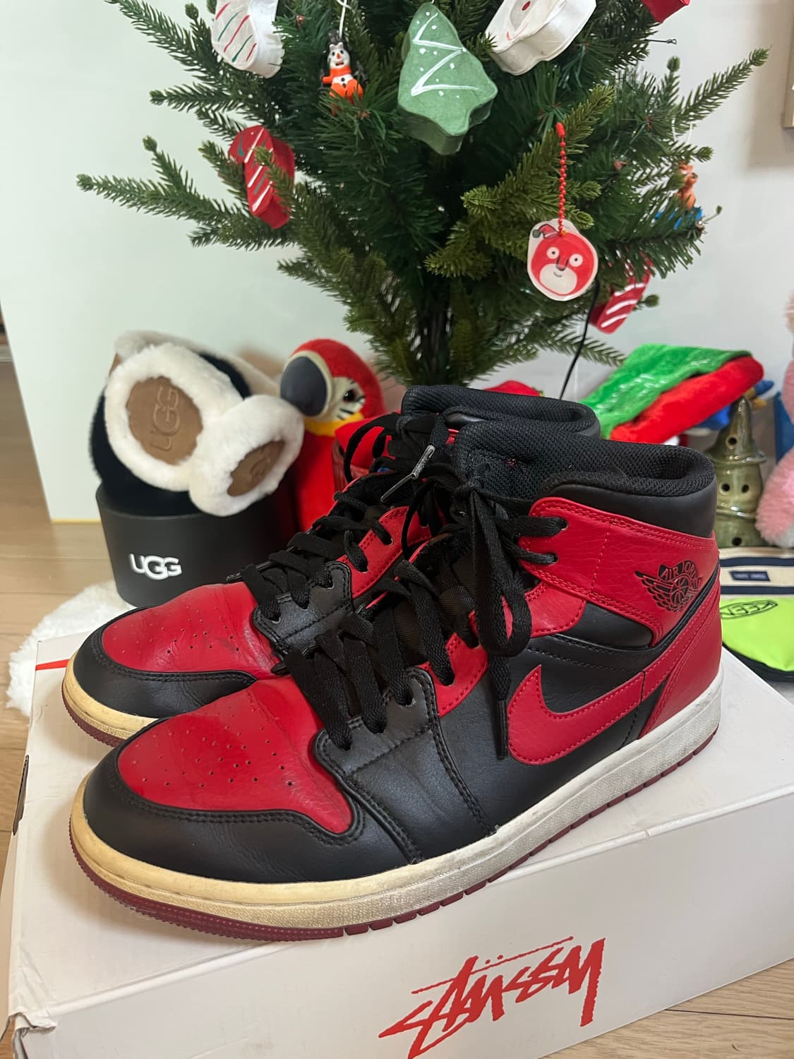 [신발]나이키 조던1 브레드 미드 265 상품이미지3