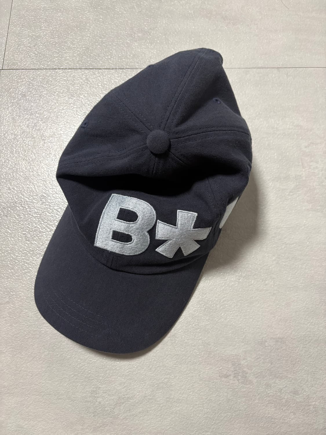 바우프 B 사이드 로고 볼캡 네이비 상품이미지2