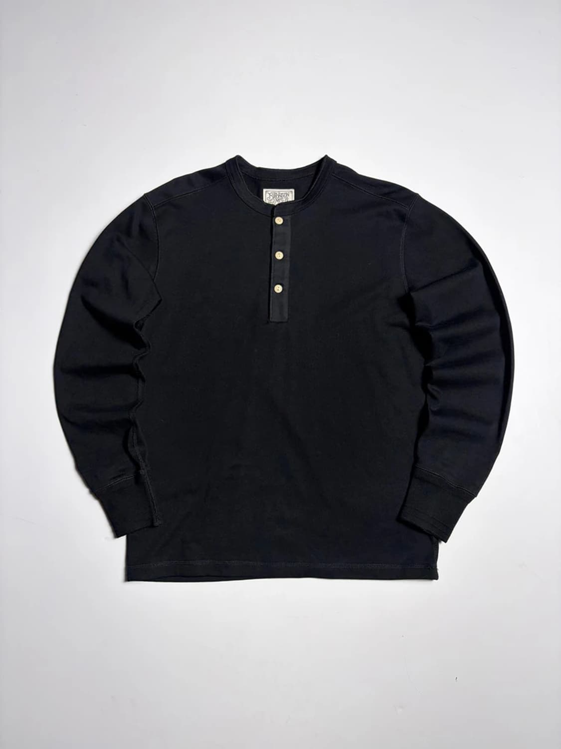 브론슨 빈티지 헨리넥 코튼 롱슬리브 R1309 상품이미지1