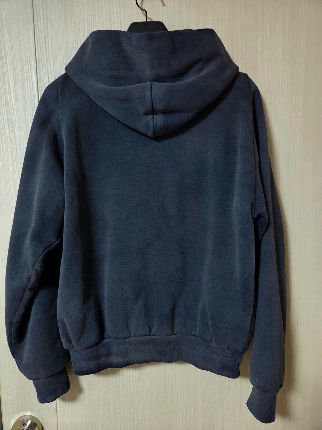 [s] 이지 갭 후드 집업 포에틱 블랙 (미발매 상품) 상품이미지3