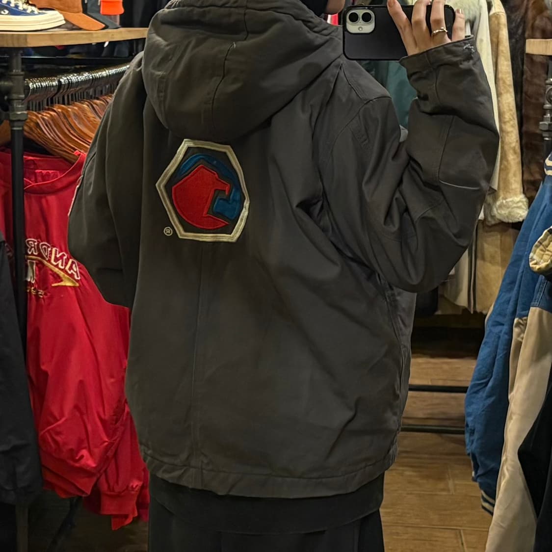 [HI] BERNE 번 후드 워크자켓 상품이미지5