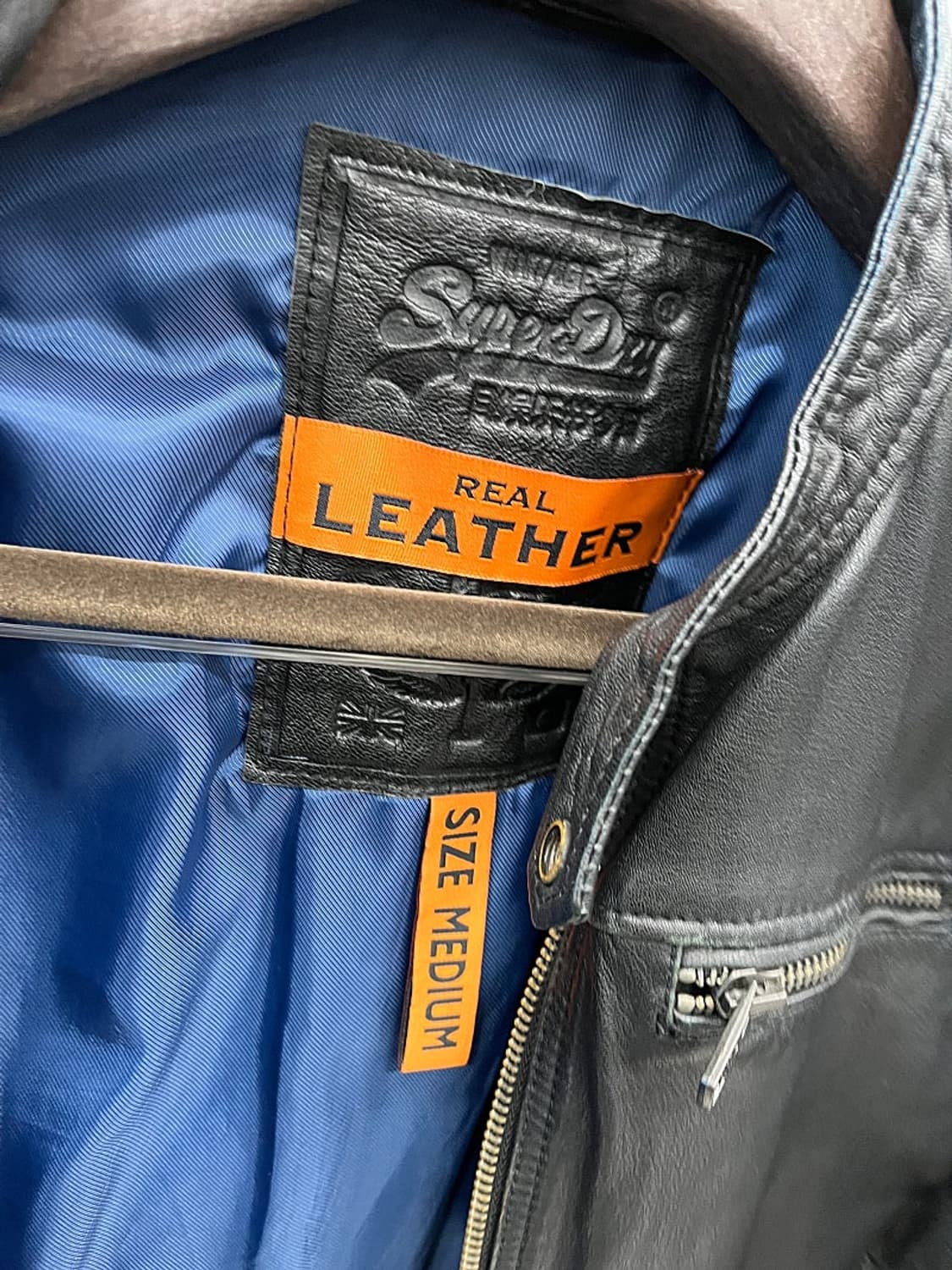 95) 슈퍼드라이 라이더 가죽자켓  상품이미지7