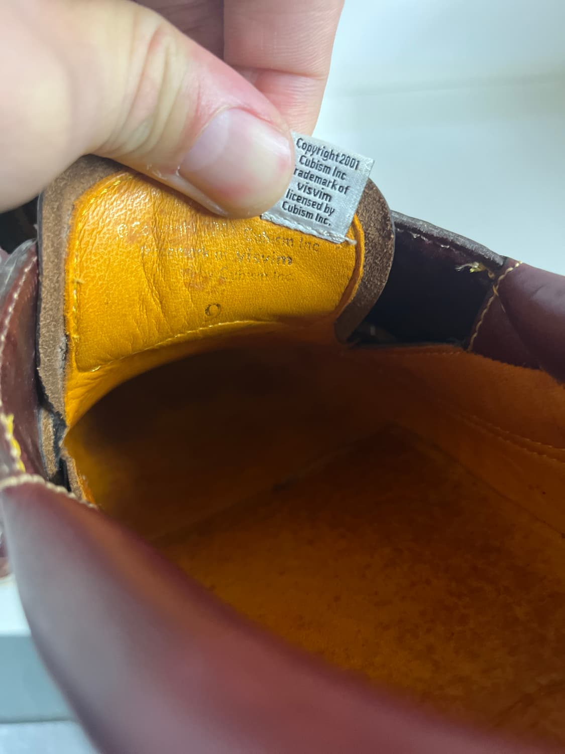 비즈빔 호크니 버건디 레더 9 상품이미지8