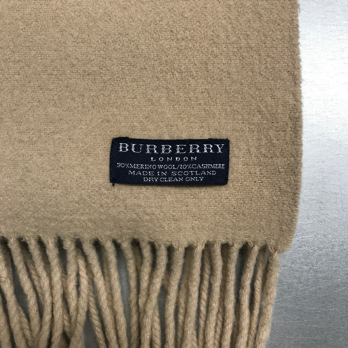 버버리 정품 메리노/캐시미어 머플러 상품이미지4