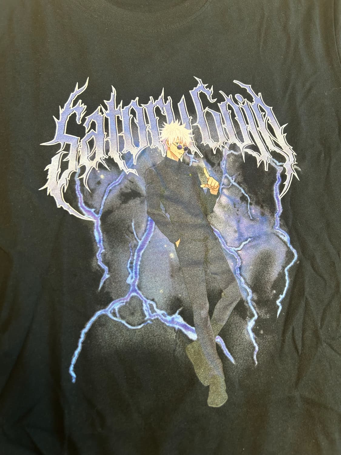 스파오 주술회전 고죠사토루 티셔츠 상품이미지3