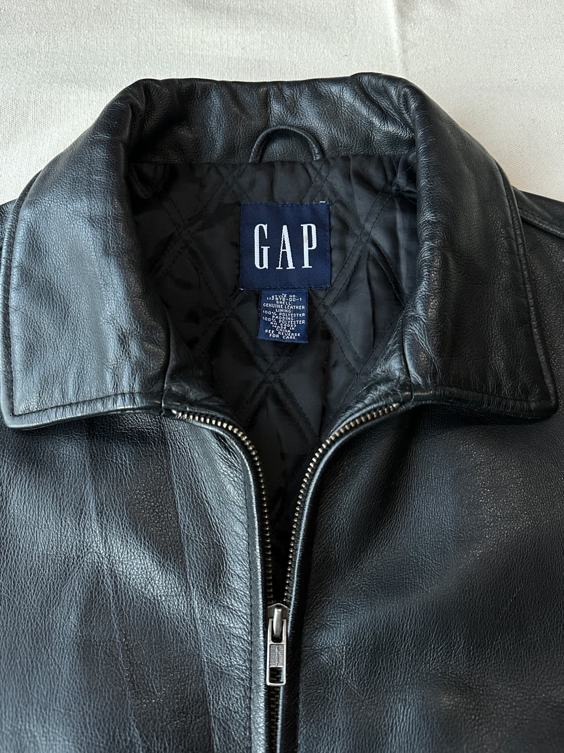 올드갭 GAP 90s 리얼레더 자켓 L 상품이미지2