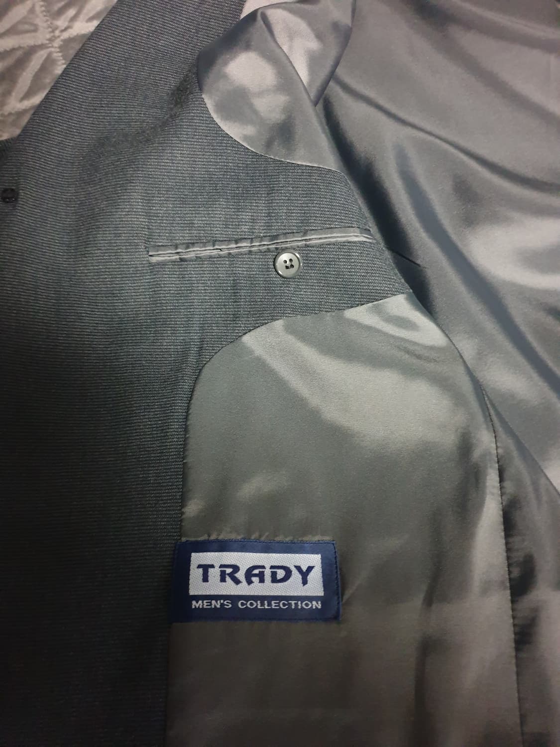 TRADY 맨 컬렉션 울혼방 수트셋업 (M) 상품이미지4