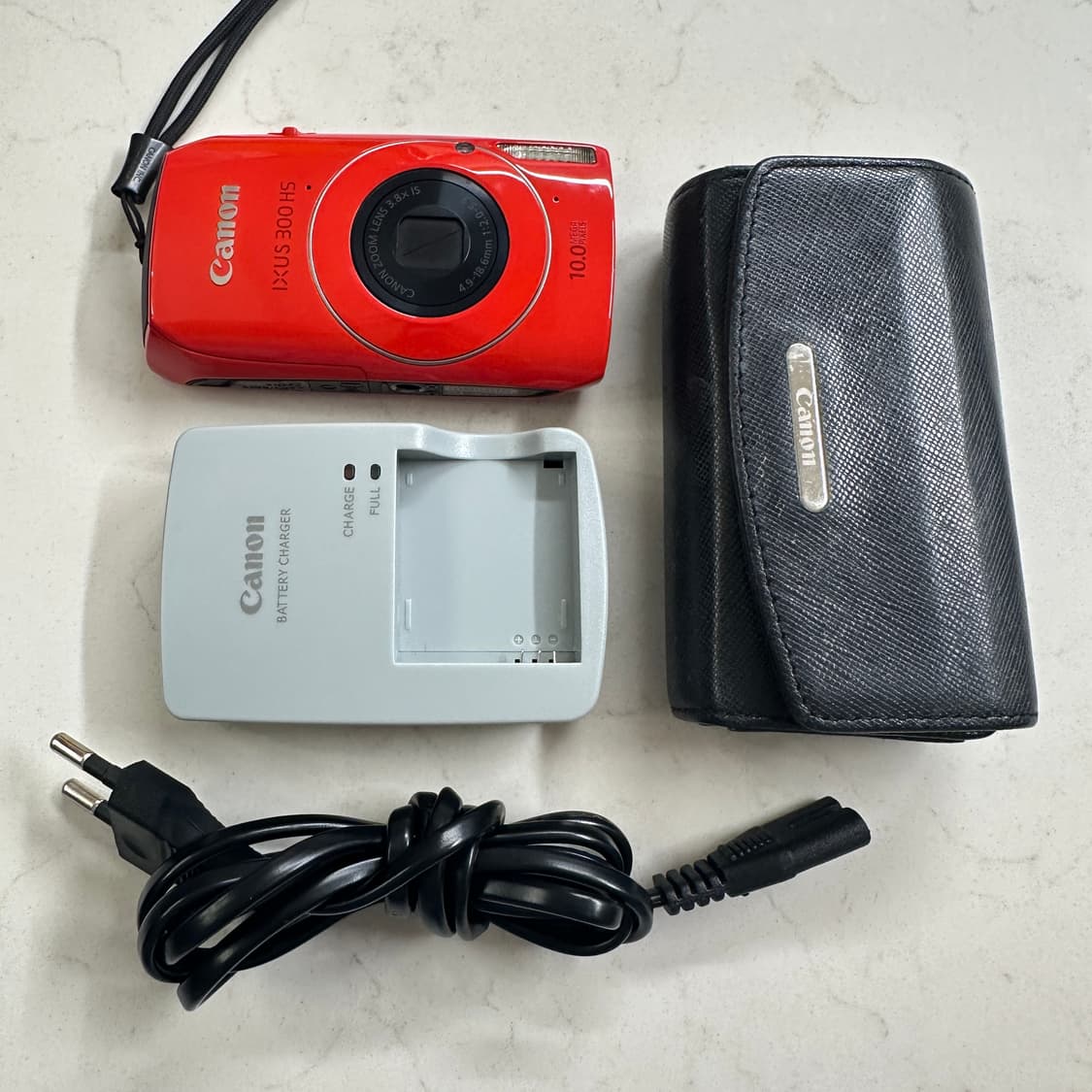 📷 캐논 Canon IXUS 300 HS 레드 디카 (정상작동) 상품이미지10