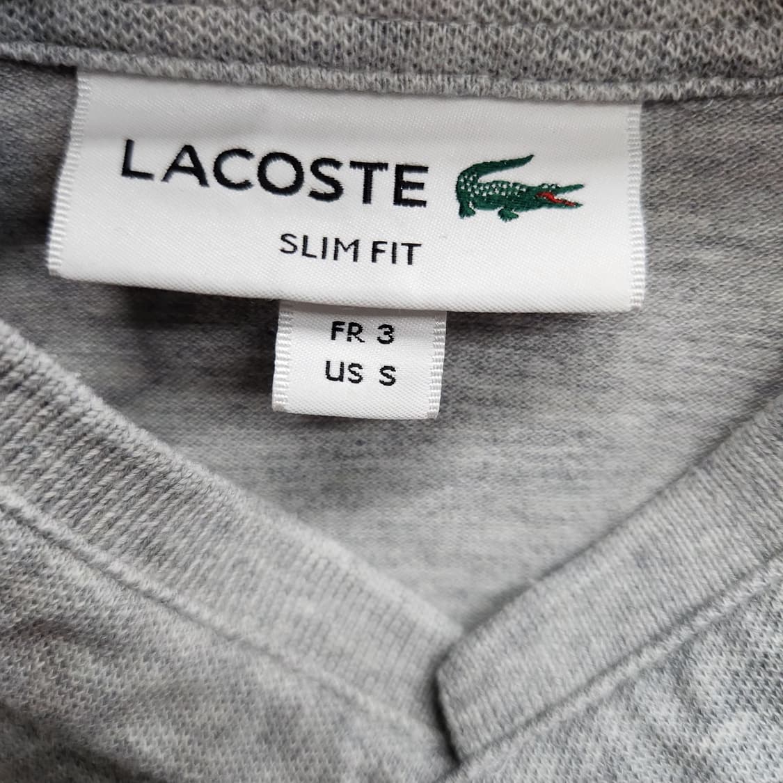라코스테 로고 헨리넥 반팔 카라 S(S) 상품이미지5