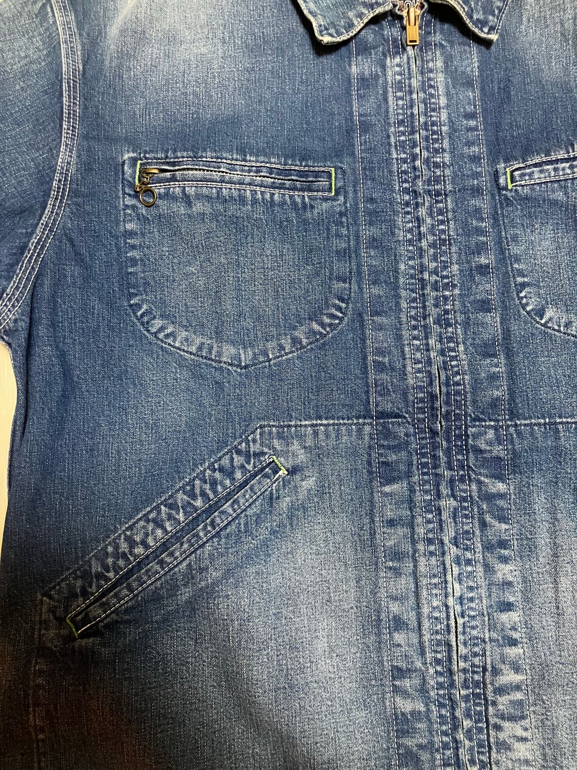 Hysteric Glamour zip up denim jacket 상품이미지5