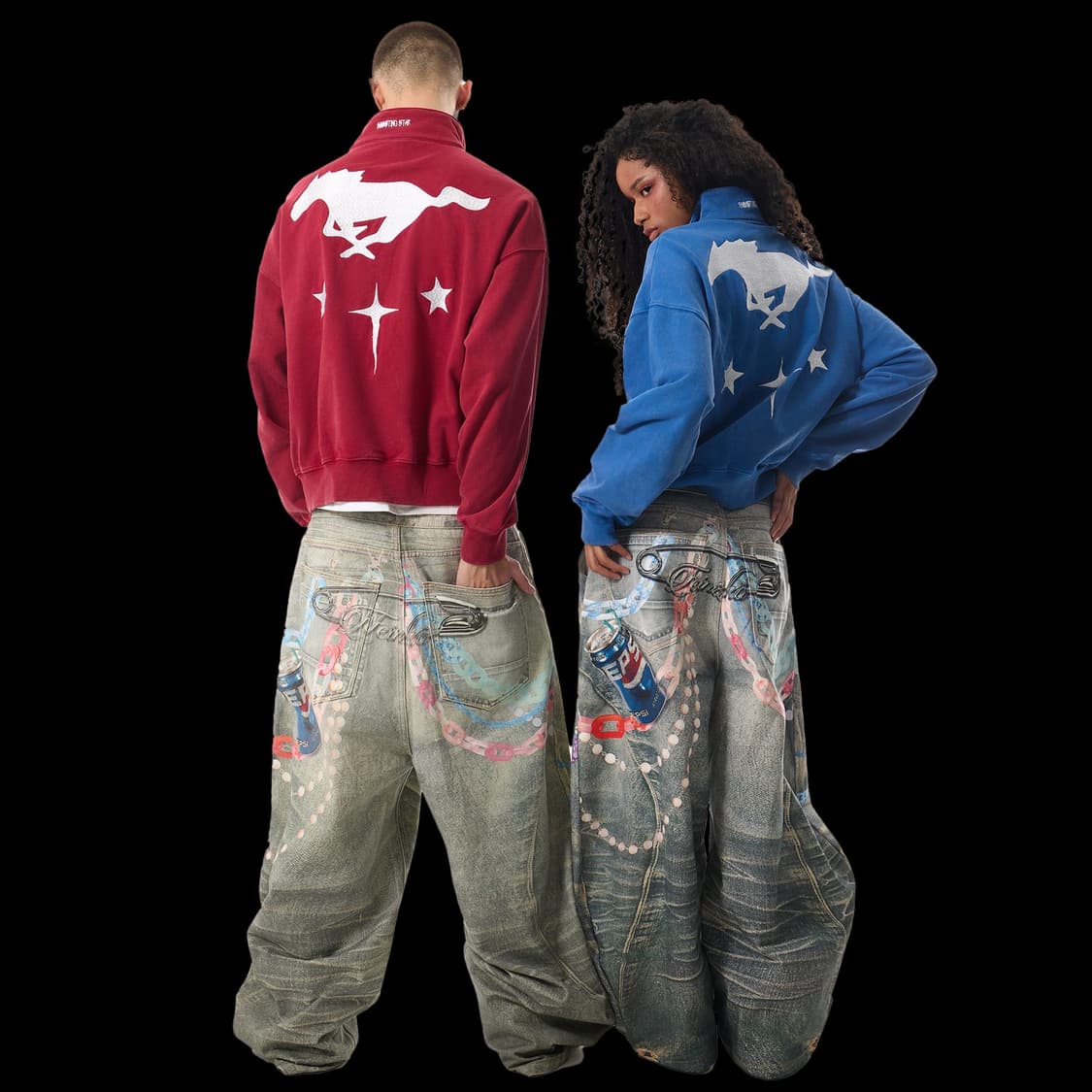 FEINICKO 아크네 맛 청바지 상품이미지2