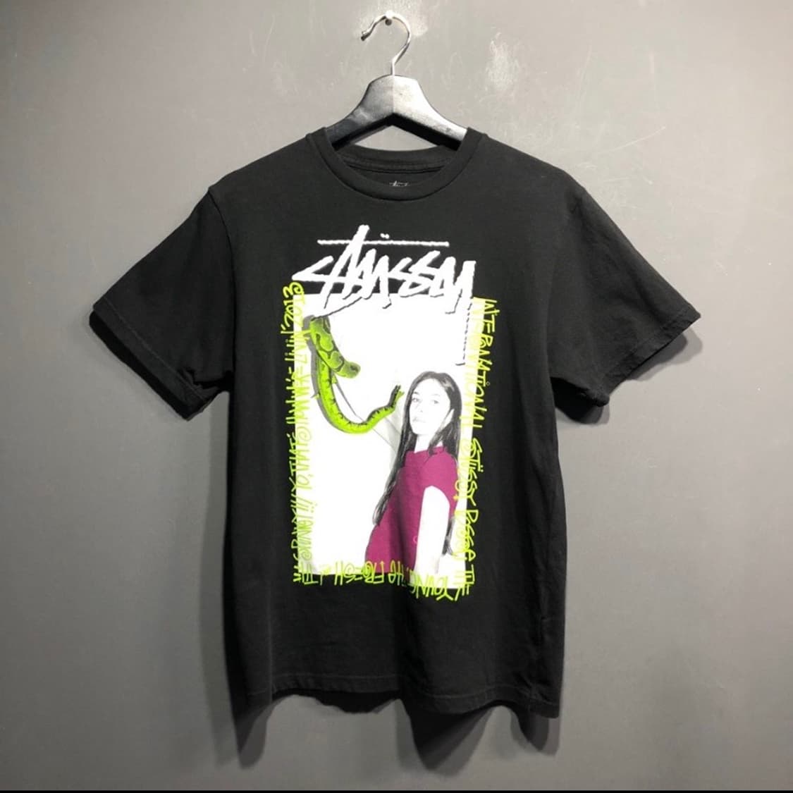 스투시 펑키 로고 반팔티 상품이미지2