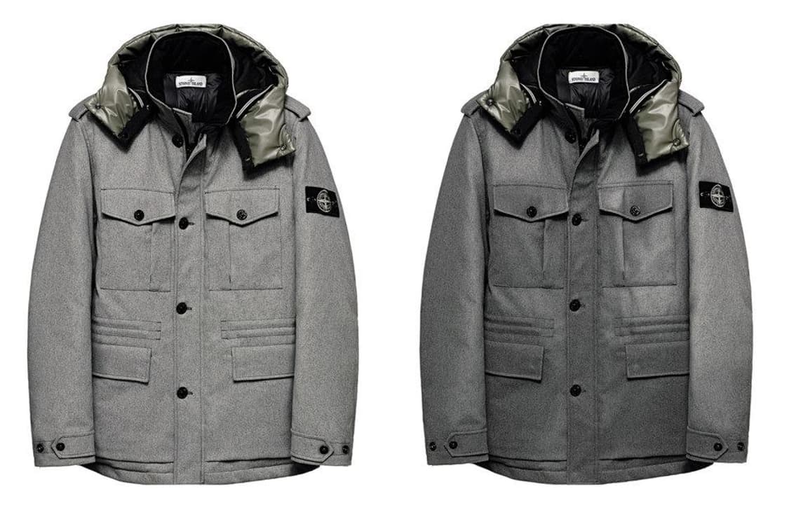 스톤아일랜드 아이스자켓 울 패딩 상품이미지2