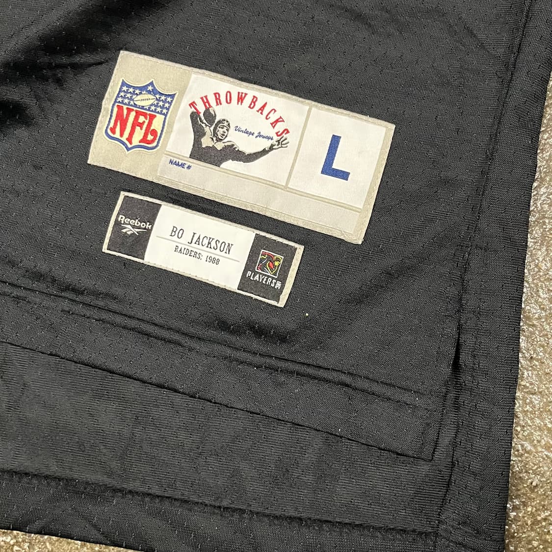 Reebok NFL 레이더스 풋볼 져지 (105) 상품이미지7