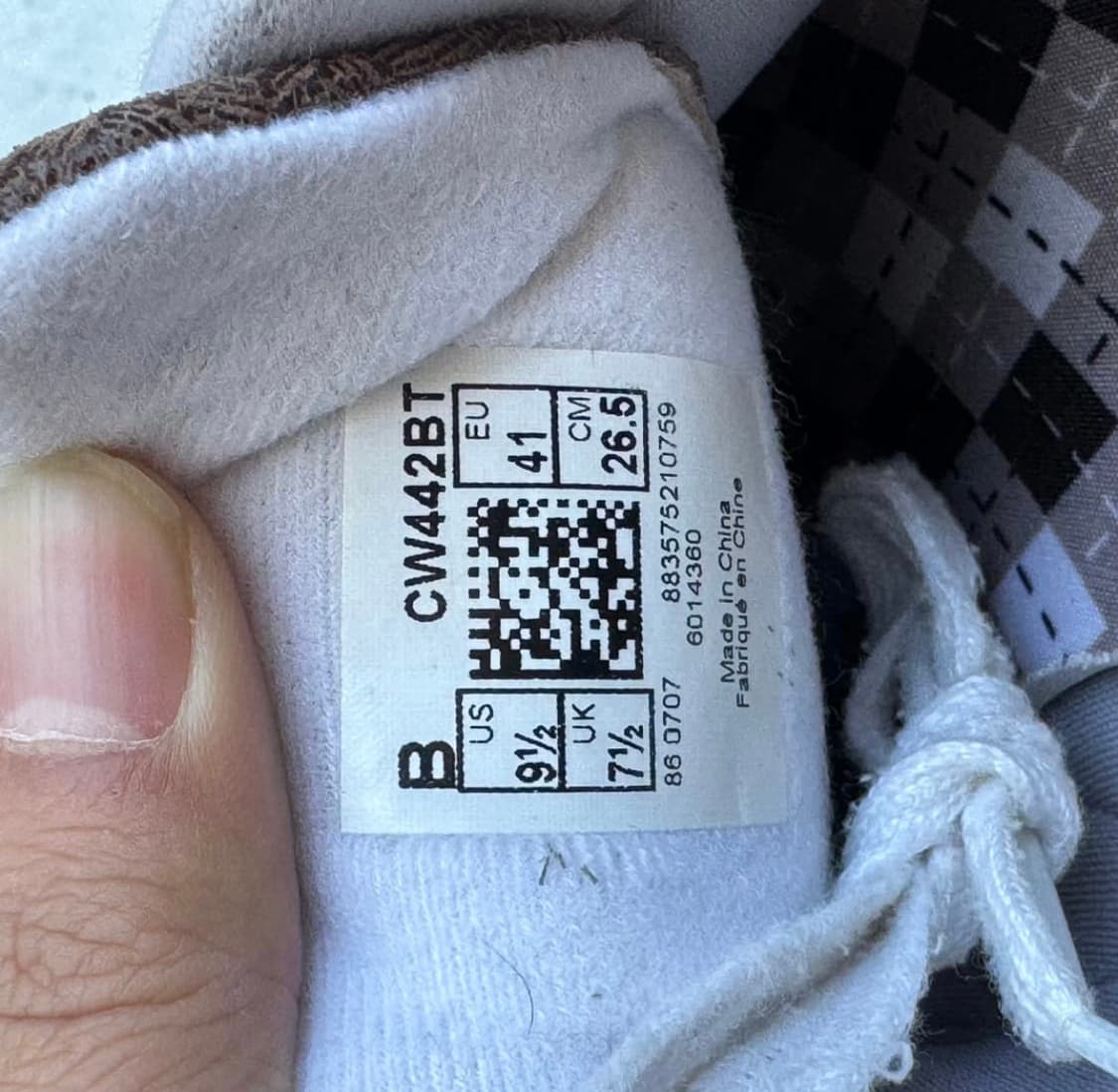 [w265] 뉴발란스 442 브라운 화이트 미우미우맛 상품이미지4