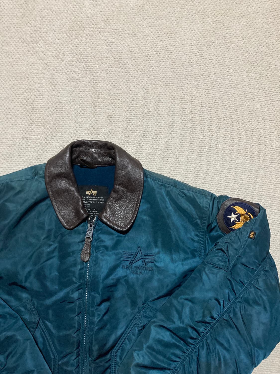 00s Alpha Industries USA 플라이트 자켓 L 상품이미지2