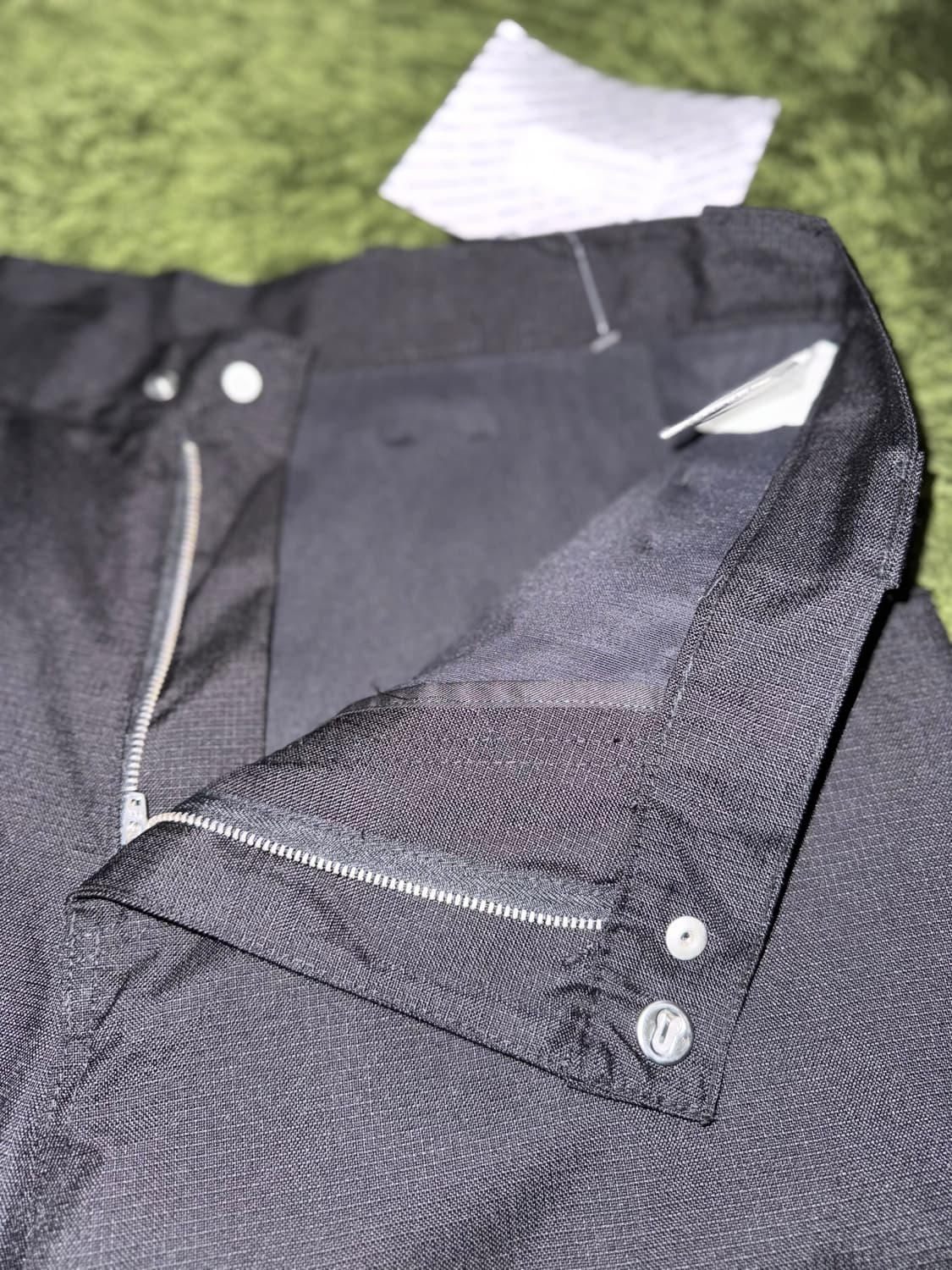 [XL] AFFXWRKS 아픽스 패널 디테일 립스탑 팬츠 블랙 상품이미지3