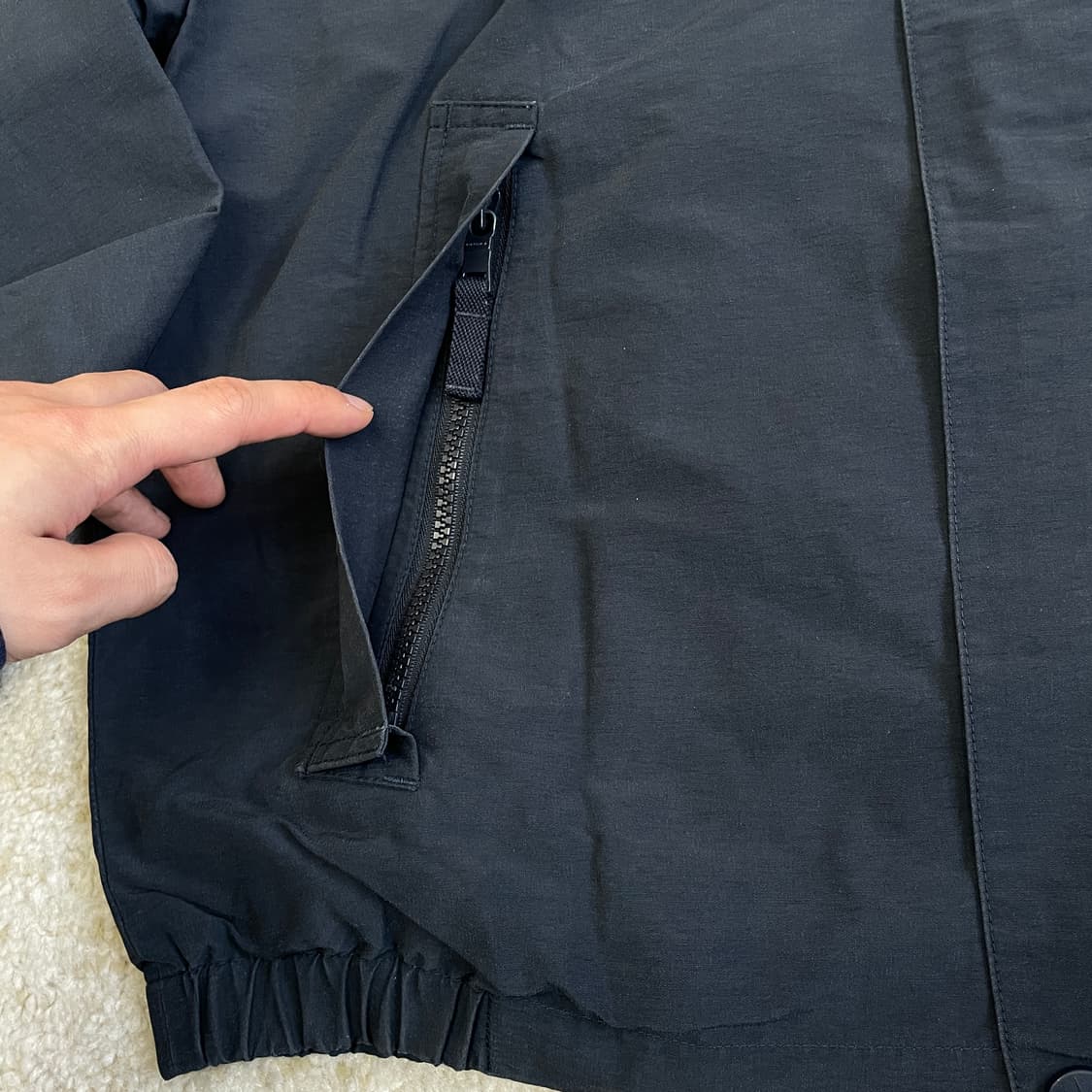 [M] 00s 노티카 빅로고 올드스쿨 윈드브레이커 바람막이 집업 자켓 상품이미지2