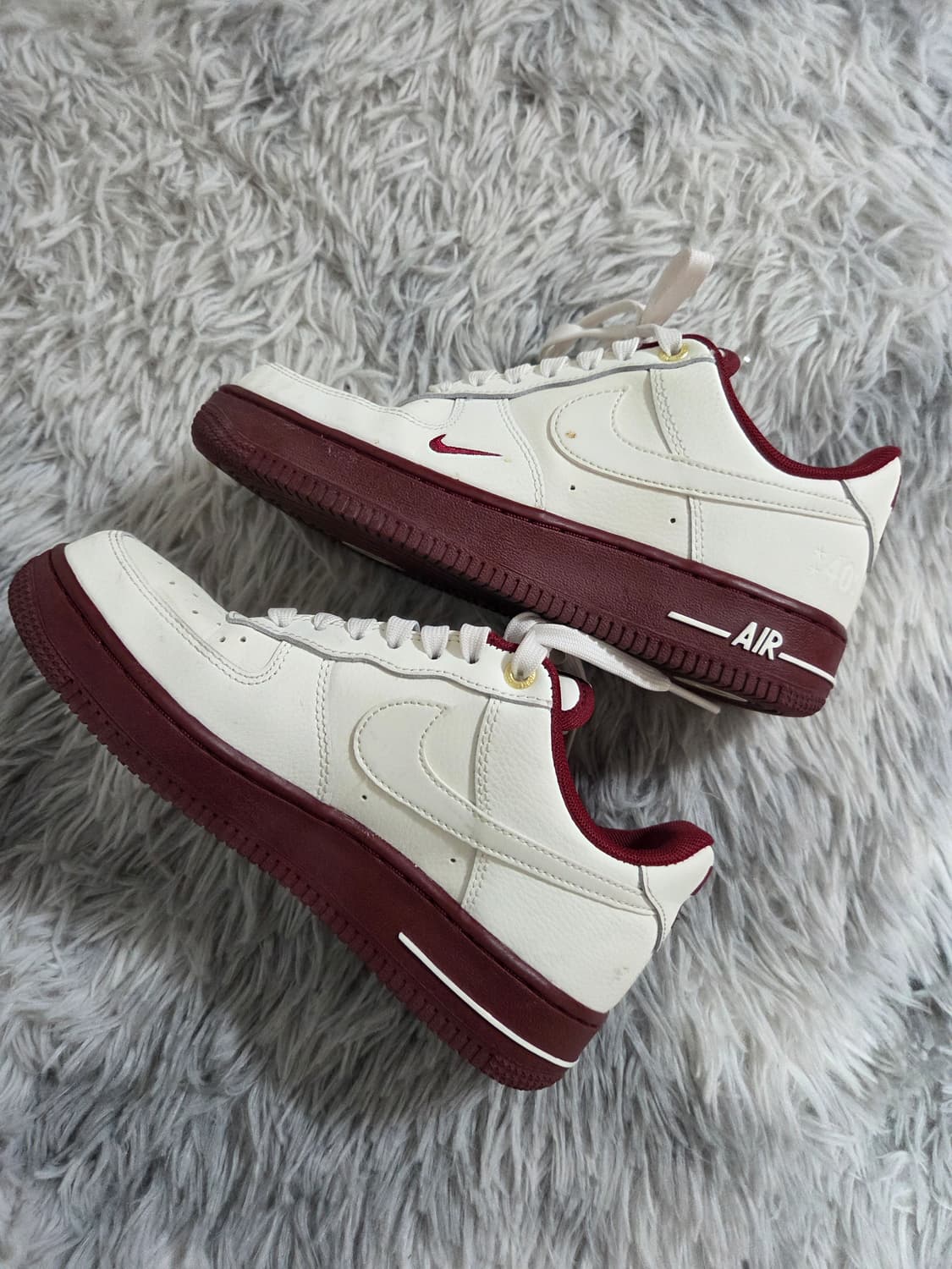 나이키 에어포스1 40주년 세일/레드 여성용 상품이미지5