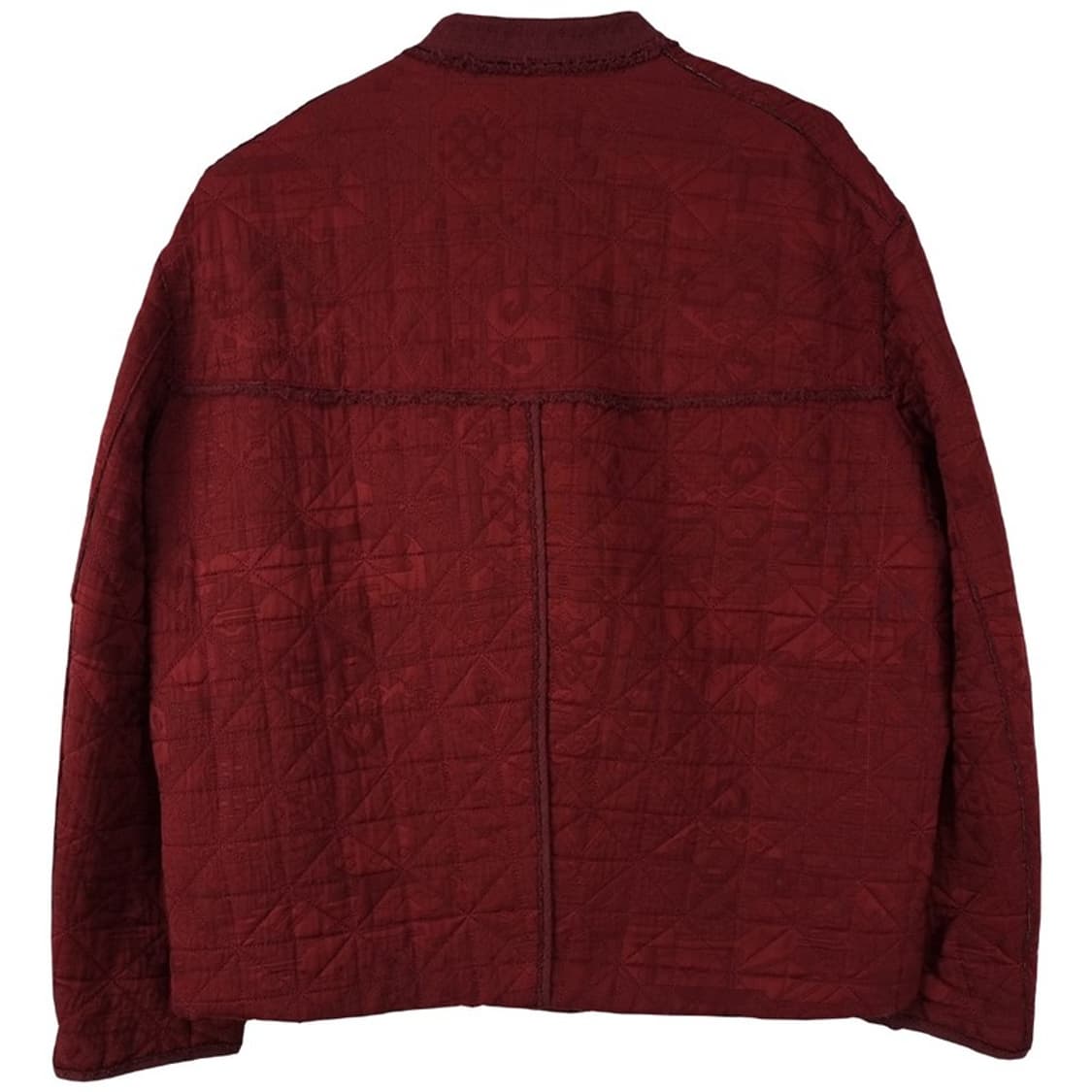 [시스템] 빈티지 에스닉 퀼티드 자켓 레드 M18830 상품이미지3