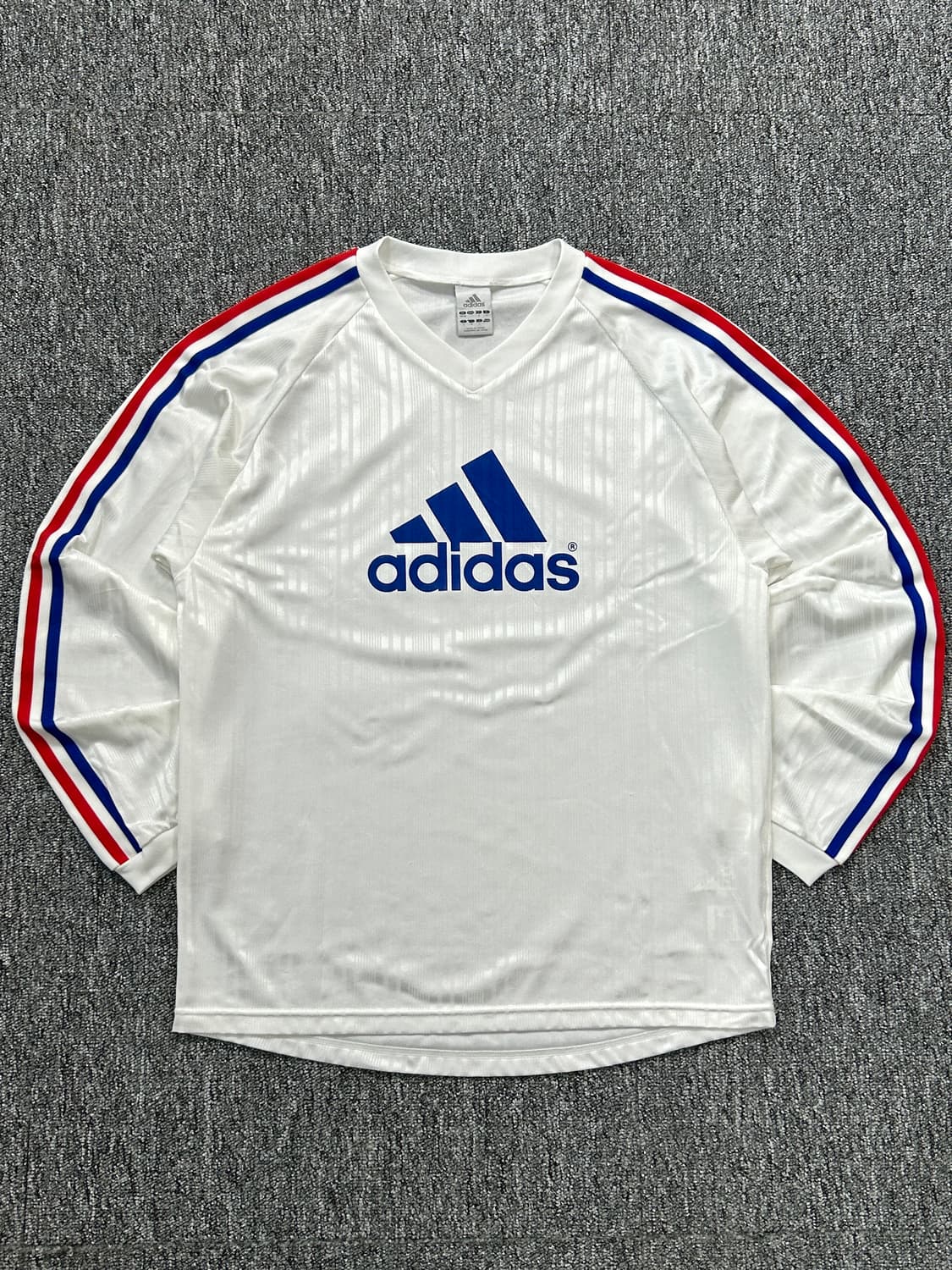 아디다스 90‘s 일본판 빅로고 슬리브 져지 L  상품이미지3