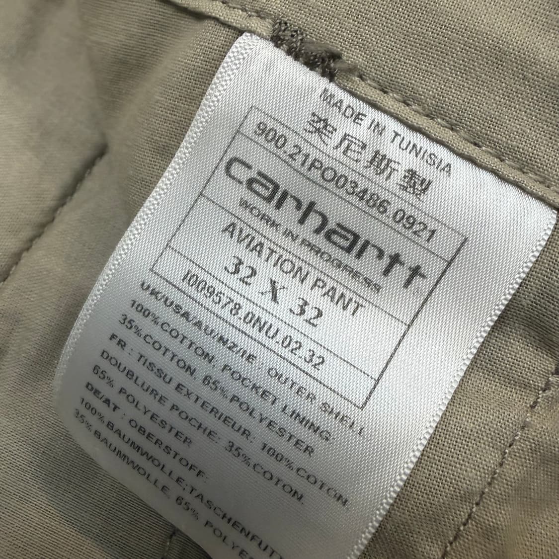 carhartt AVIATION PANT 칼하트 립스탑 카고팬츠 32 상품이미지3