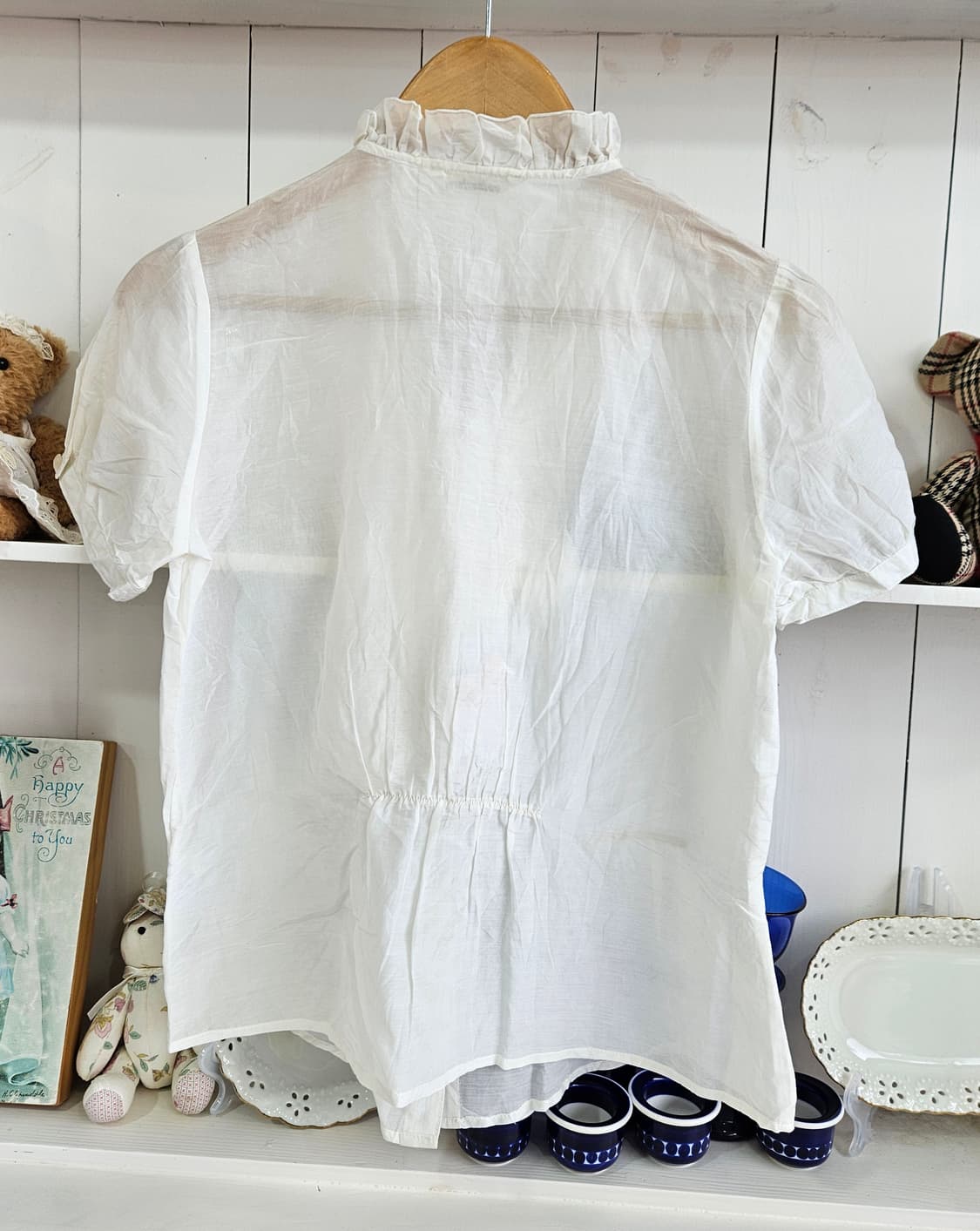 프릴 블라우스 상품이미지4