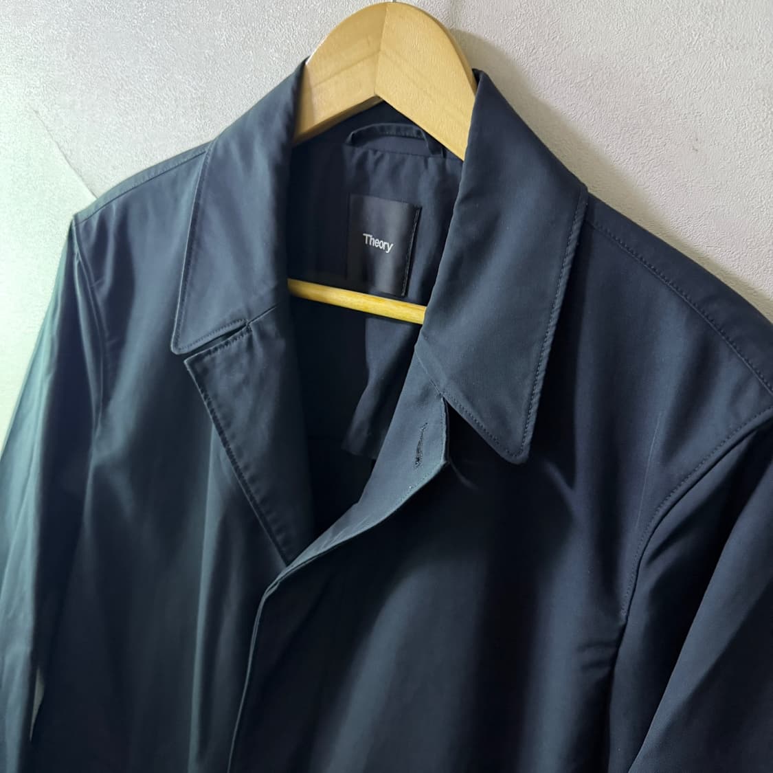 띠어리 남성 히든 버튼 맥코트 네이비 M (100정도) 상품이미지3