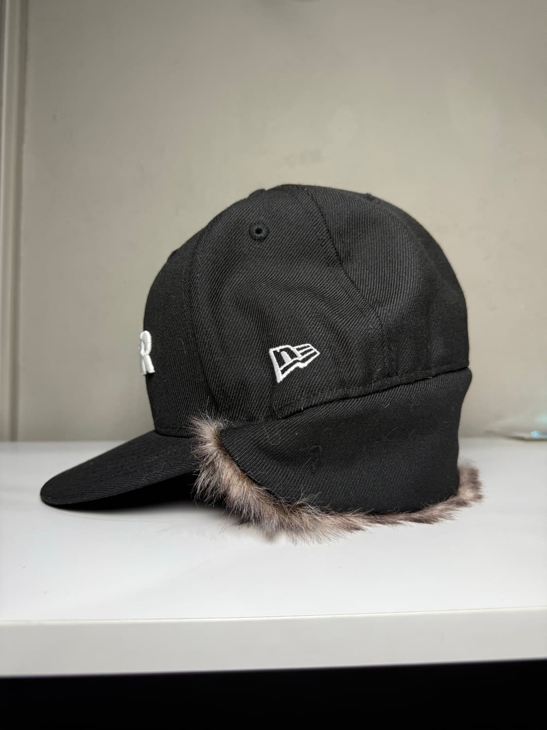 언더커버x뉴에라 no sir 플랩캡 군밤 퍼 모자  상품이미지5