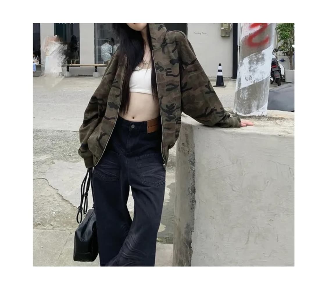 Military hood zip-up 상품이미지3