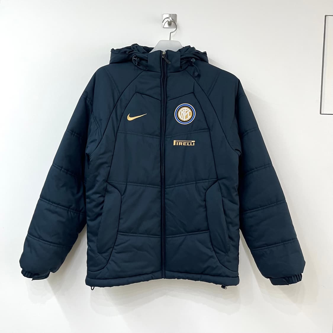 나이키 00s 인터밀란 인테르 네이비 골드 패딩 점퍼 상품이미지2