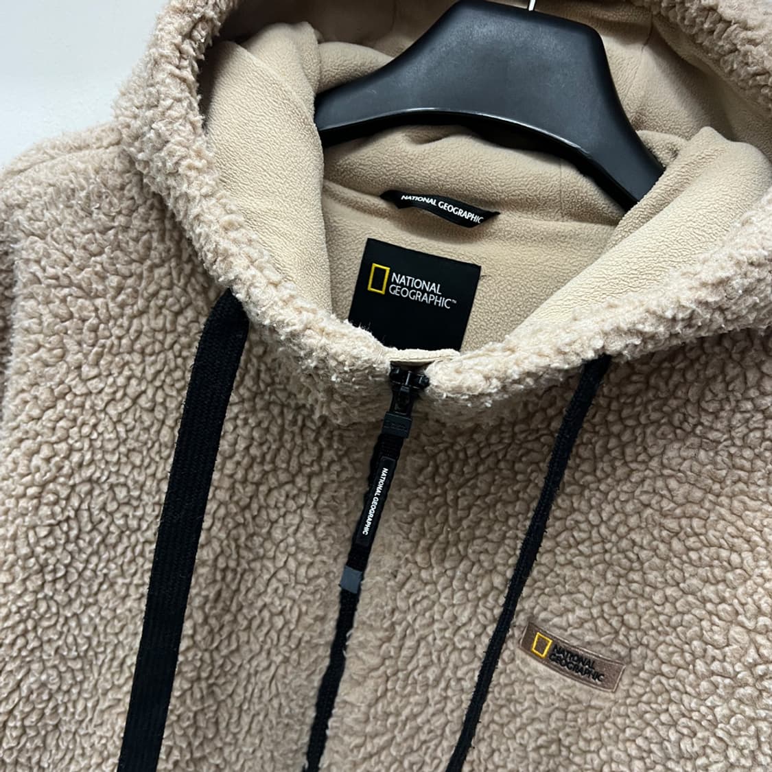 내셔널지오그래픽 코스토니 플리스 뽀글이 풀집업 자켓 L 상품이미지3