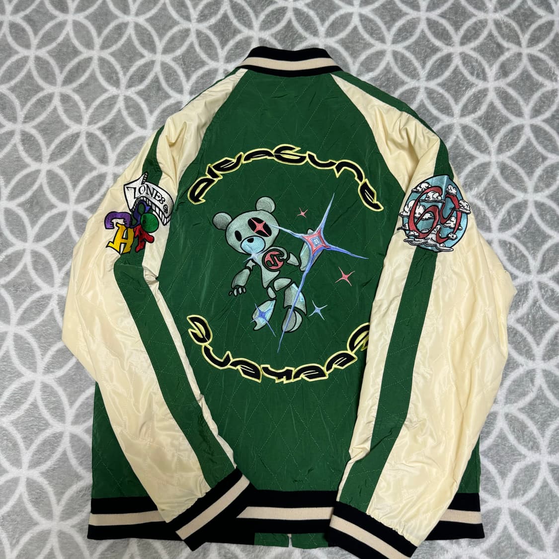 선데이오프클럽 수베니어자켓 그린L 상품이미지2