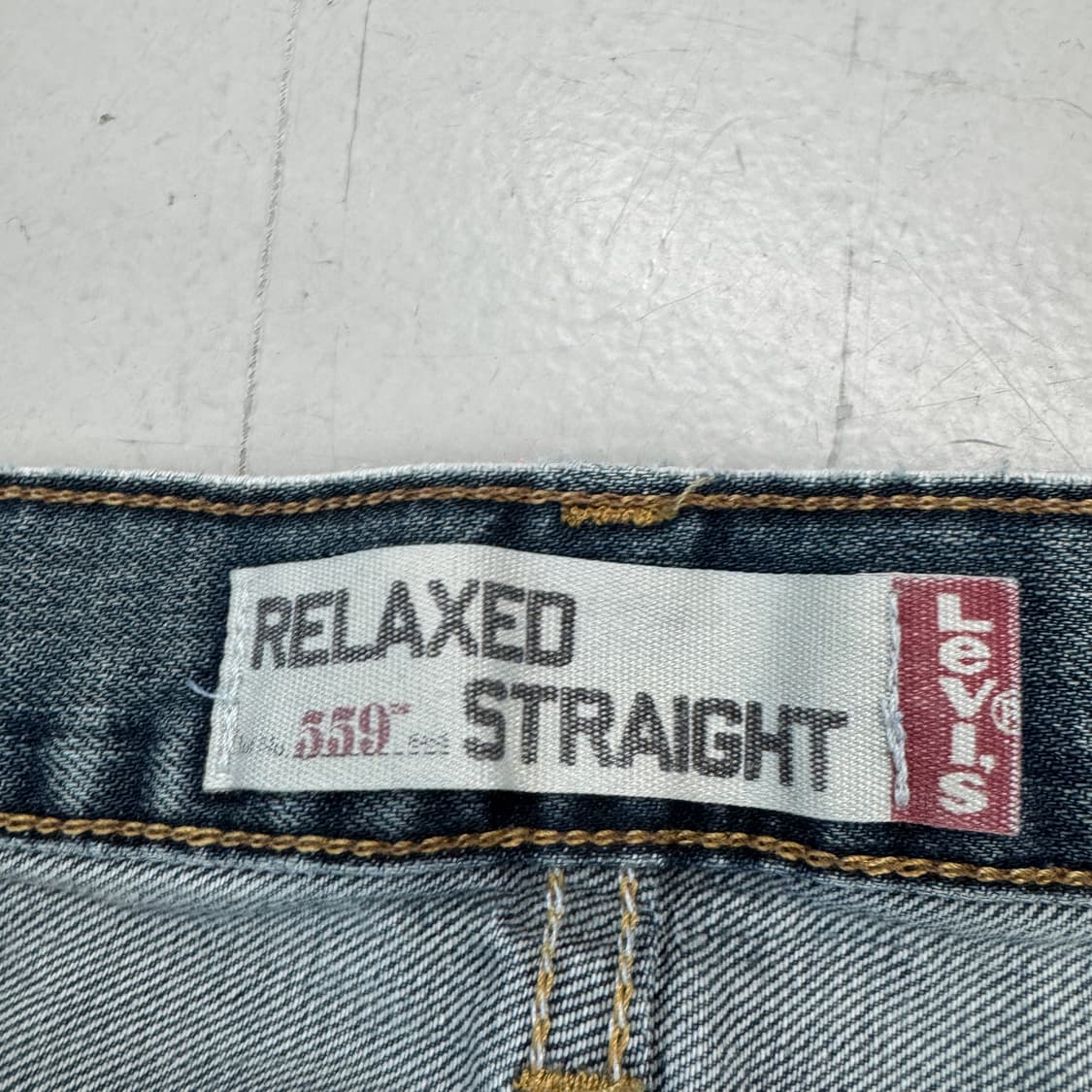 리바이스 00s 559 새깅 워싱 데님팬츠 상품이미지8
