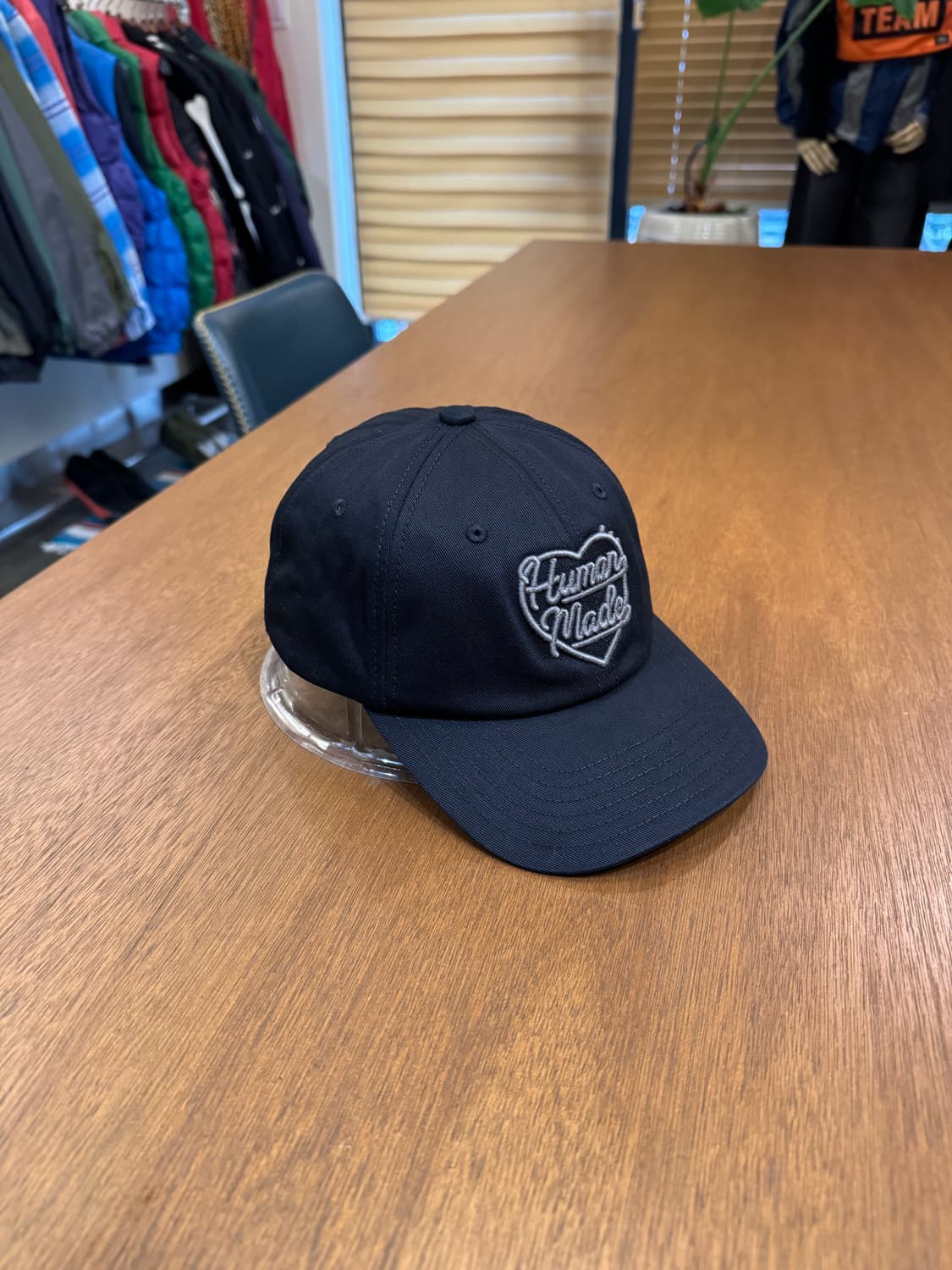 [OS] 휴먼메이드 6패널 트윌캡 블랙  상품이미지4