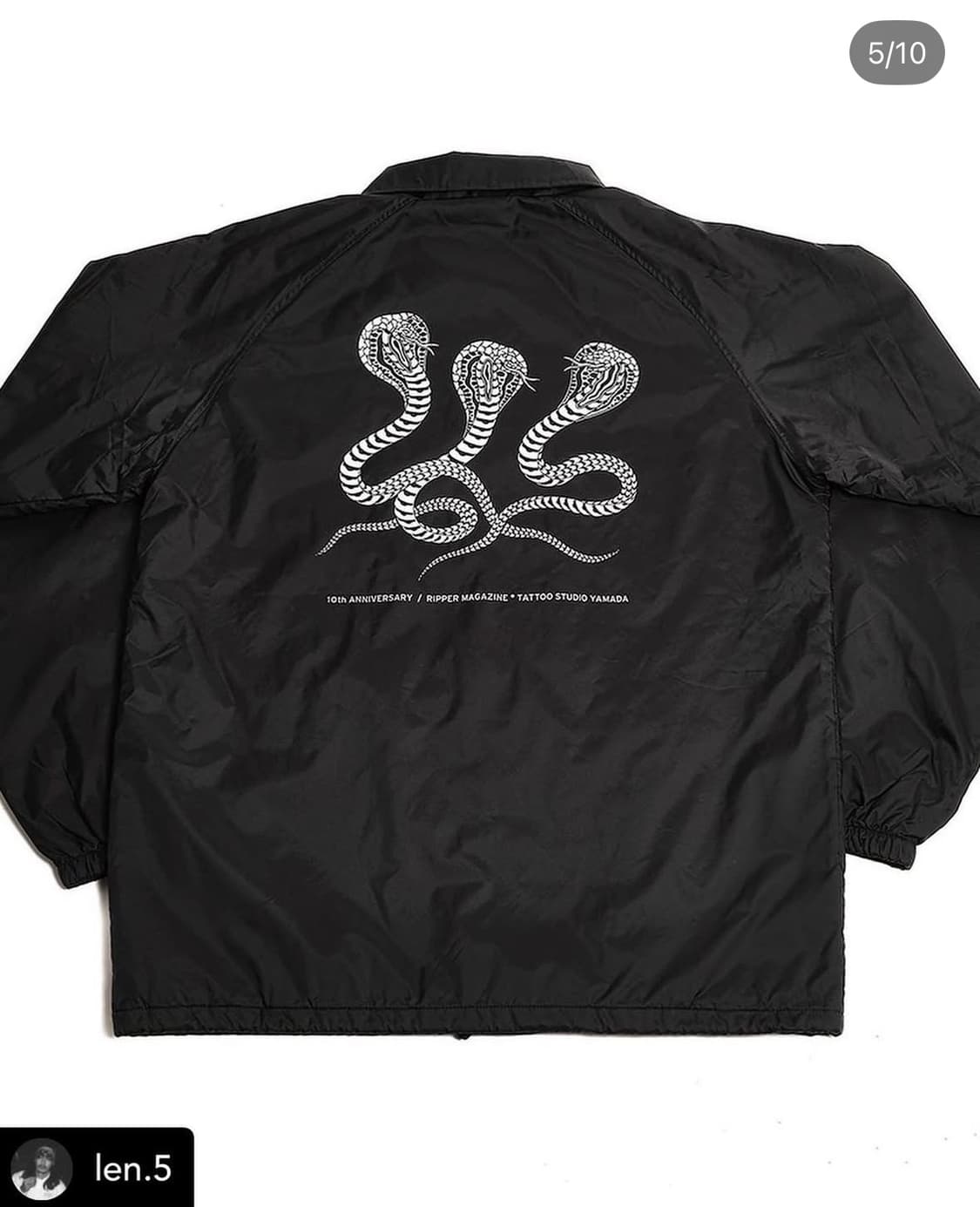 야마다타투스튜디어x리퍼매거진 상품이미지1