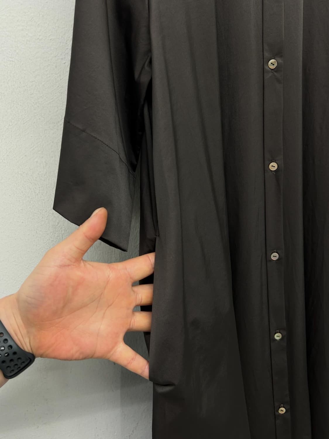 아나크로놈 ANACHRONORM Maxi Shirt Dress 상품이미지3