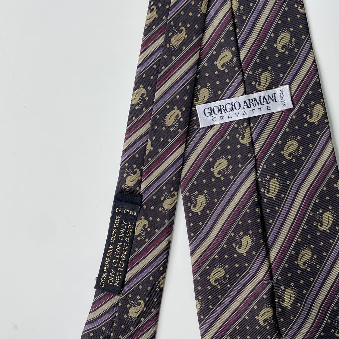 조르지오 알마니 페이즐리 명품 정품넥타이(ARMANI) 상품이미지5