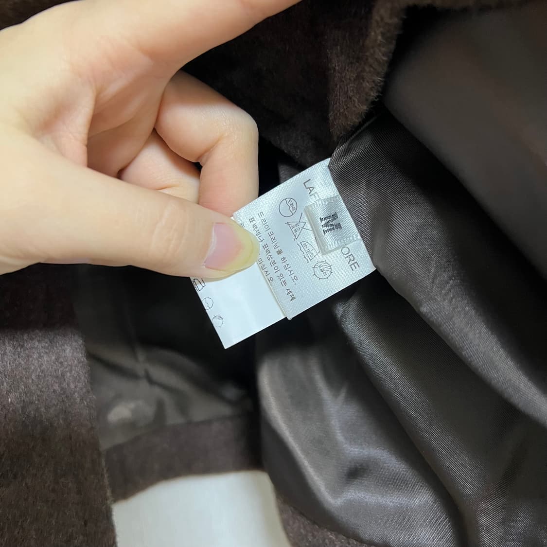 라퍼지스토어 숏 더플코트 m 상품이미지4