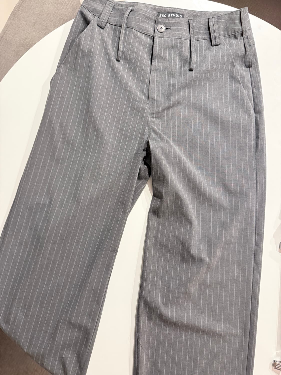 ESC STUDIO spacious 벨트 팬츠 상품이미지7