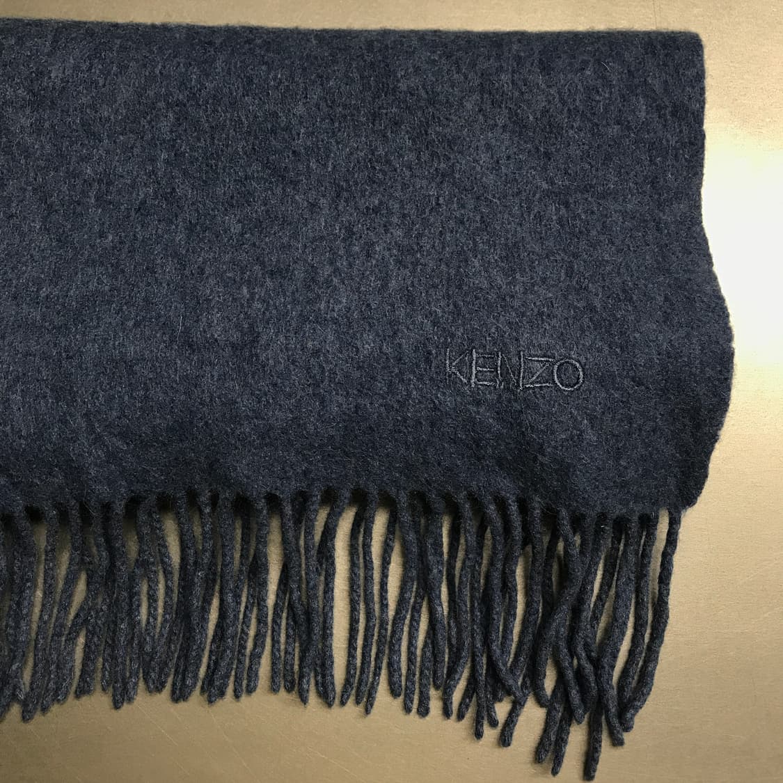 겐조 로고 머플러 블루 상품이미지3