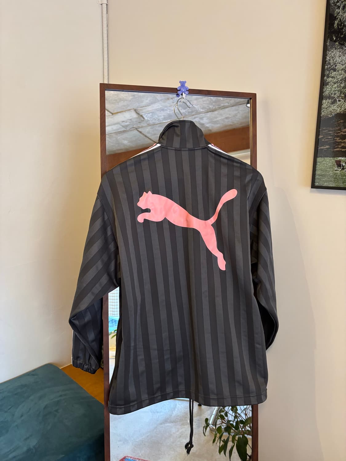 푸마 스트라이프 져지 핑크라인 상품이미지4