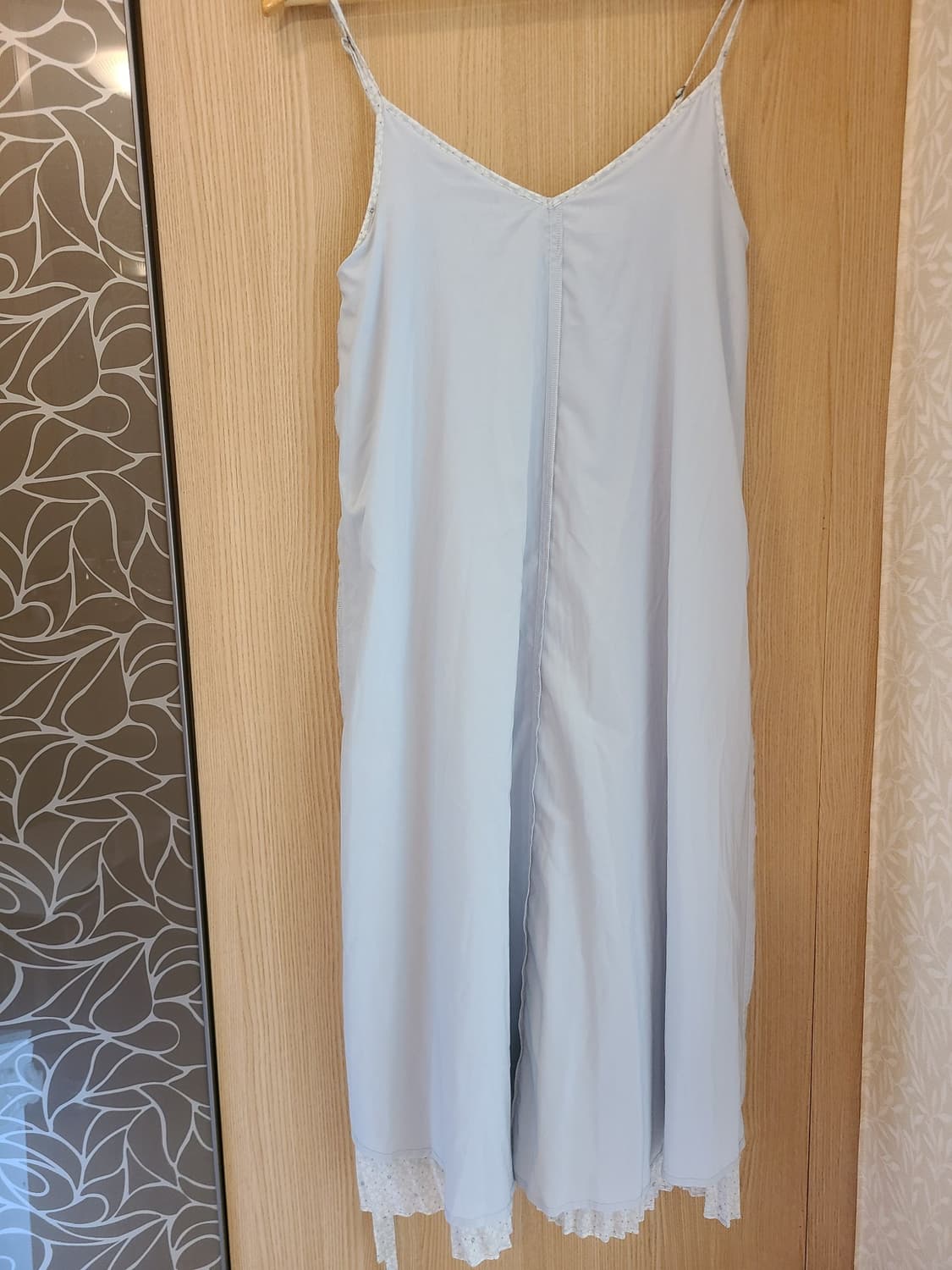 👗(아베크롬비앤피치) 뽀송뽀송 플리츠 끈원피스 (XS) 상품이미지7