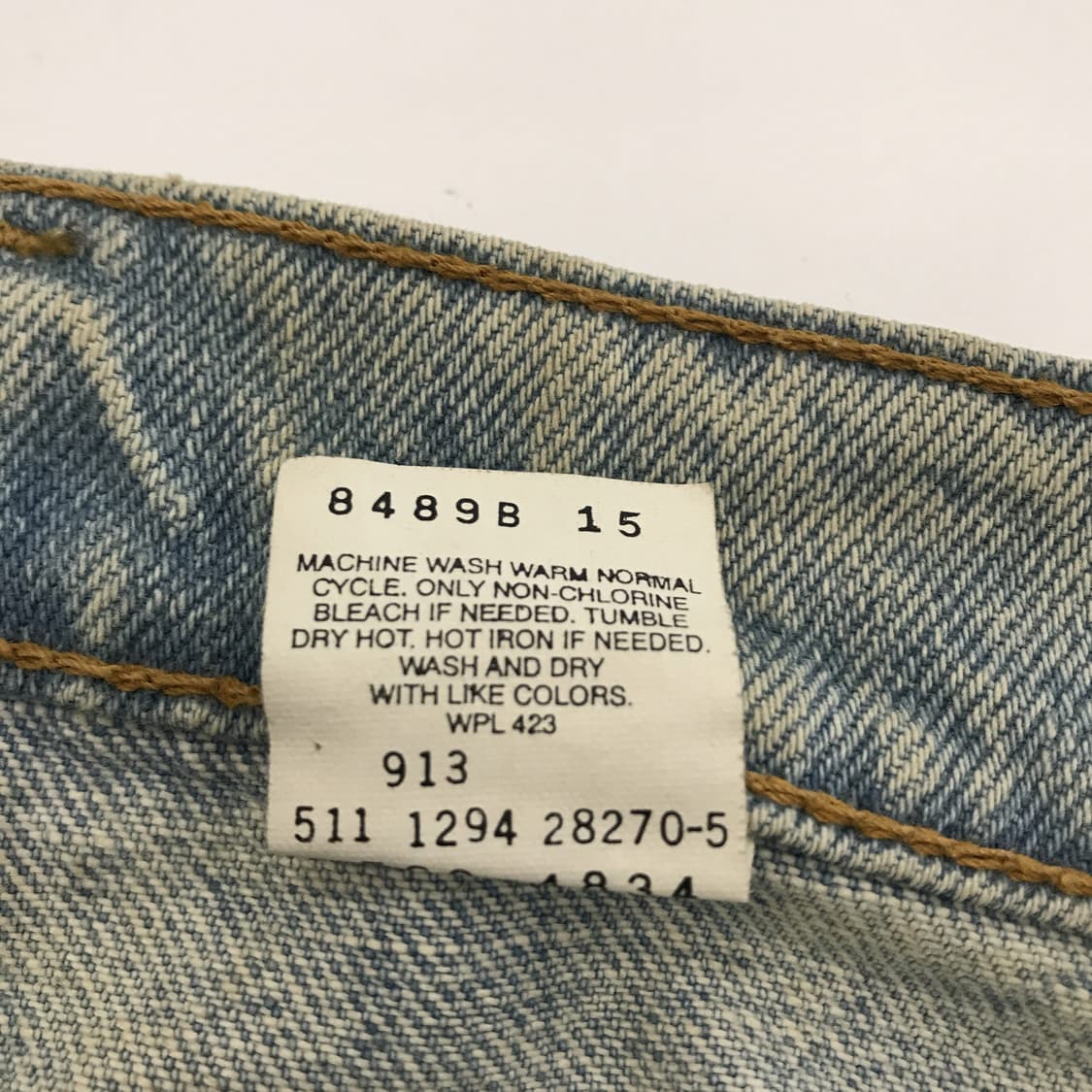 리바이스 90s USA 560 루즈테이퍼드 데님 [36x34] 상품이미지6