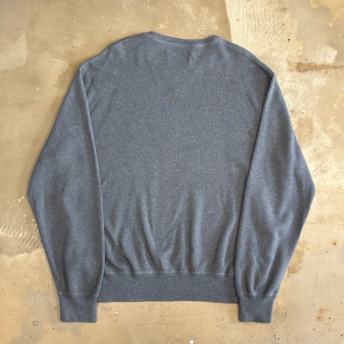 L 폴로랄프로렌 코튼 그레이 라운드넥 니트 상품이미지3