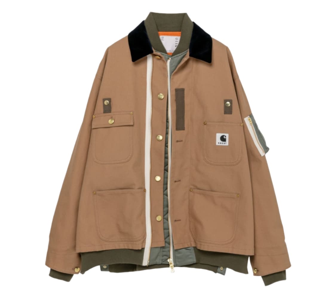 칼하트 사카이 MA-1 미시간 베이지 상품이미지1