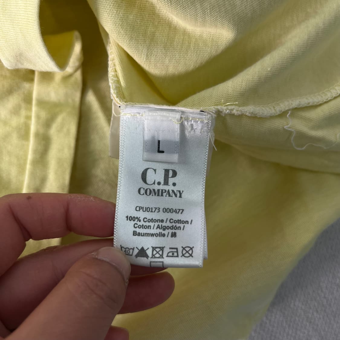 100 CP컴퍼니 12SS 그래픽 반팔 티셔츠 상품이미지7