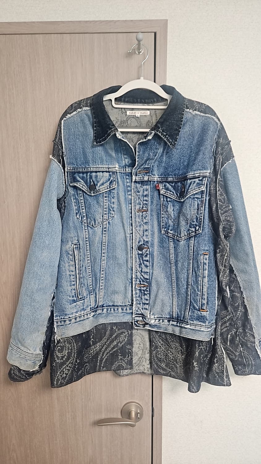 니들스 패치워크 데님자켓 24ss 상품이미지1