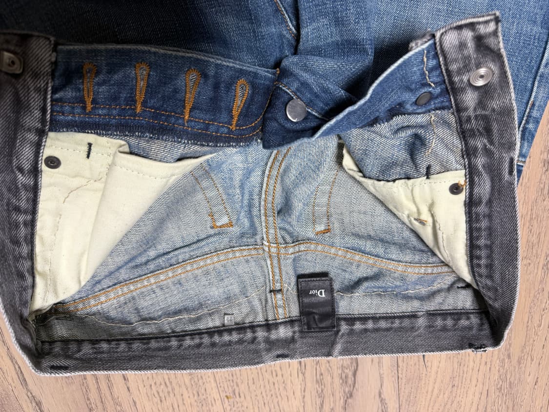 디올옴므 이중데님 기장 수선품 29 상품이미지4